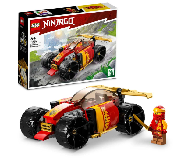 LEGO Ninjago 71780 Samochód wyścigowy ninja Kaia EVO - 1090524 - zdjęcie